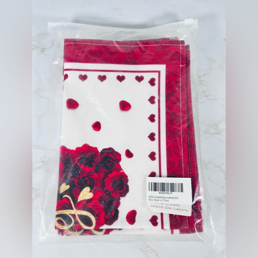 Set Of 4 Valentine's Day Placemats - Picture 5 of 5
